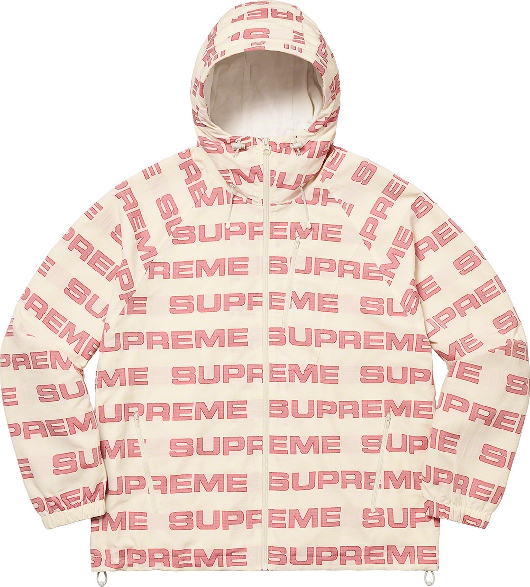Logo Ripstop Hooded Track Jacket view 11